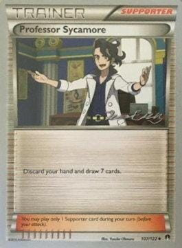 Professor Sycamore (107/122) (Bebe - Jesper Eriksen) [World Championships 2016] Pokemon Single Pokémon  | Multizone: Comics And Games