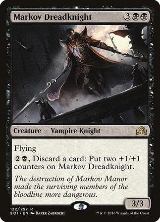 Markov Dreadknight [Shadows over Innistrad] MTG Single Magic: The Gathering  | Multizone: Comics And Games