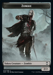 Zombie // Drake Double-sided Token [Streets of New Capenna Commander Tokens] MTG Single Magic: The Gathering  | Multizone: Comics And Games