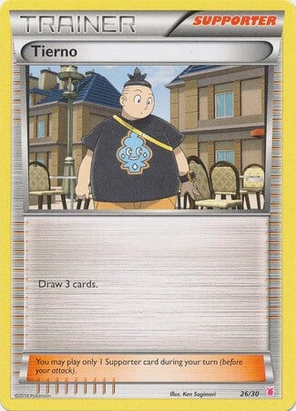 Tierno (26/30) [XY: Trainer Kit 1 - Wigglytuff] Pokemon Single Pokémon  | Multizone: Comics And Games