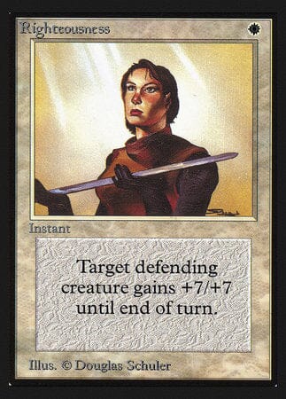 Righteousness (CE) [Collectors’ Edition] MTG Single Magic: The Gathering  | Multizone: Comics And Games