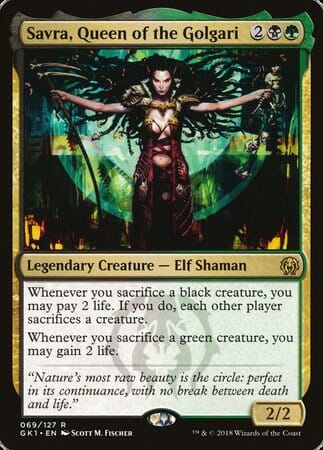 Savra, Queen of the Golgari [GRN Guild Kit] MTG Single Magic: The Gathering  | Multizone: Comics And Games