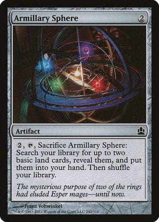 Armillary Sphere [Commander 2011] MTG Single Magic: The Gathering  | Multizone: Comics And Games