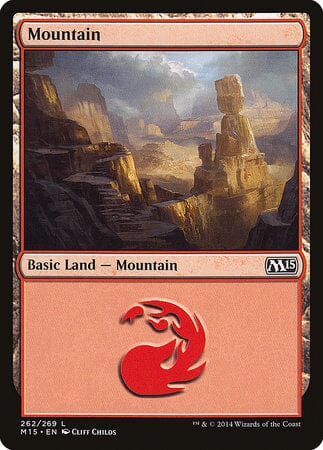Mountain (262) [Magic 2015] MTG Single Magic: The Gathering  | Multizone: Comics And Games