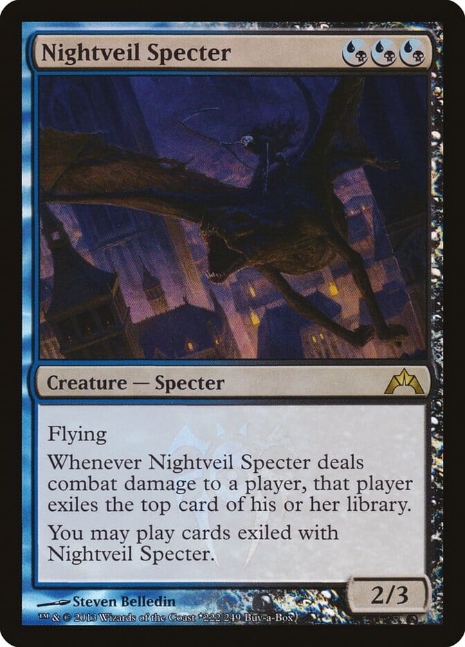 Nightveil Specter (Buy-A-Box) [Gatecrash Promos] MTG Single Magic: The Gathering  | Multizone: Comics And Games