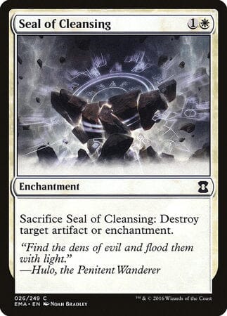 Seal of Cleansing [Eternal Masters] MTG Single Magic: The Gathering  | Multizone: Comics And Games