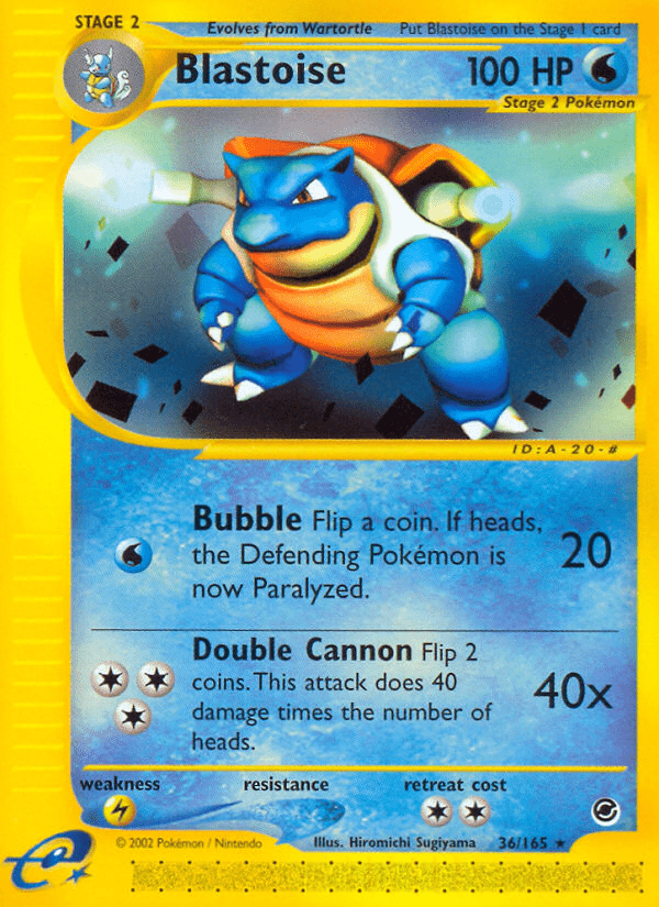 Blastoise (36/165) [Expedition: Base Set] Pokemon Single Pokémon  | Multizone: Comics And Games