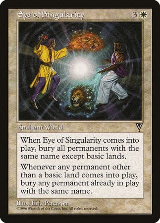 Eye of Singularity [Visions] MTG Single Magic: The Gathering  | Multizone: Comics And Games