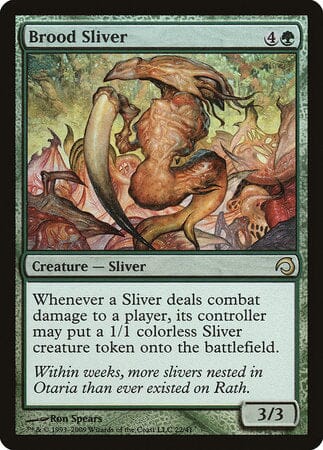 Brood Sliver [Premium Deck Series: Slivers] MTG Single Magic: The Gathering  | Multizone: Comics And Games