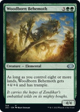 Woodborn Behemoth [Jumpstart 2022] MTG Single Magic: The Gathering  | Multizone: Comics And Games