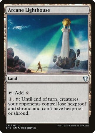 Arcane Lighthouse [Commander Anthology Volume II] MTG Single Magic: The Gathering  | Multizone: Comics And Games