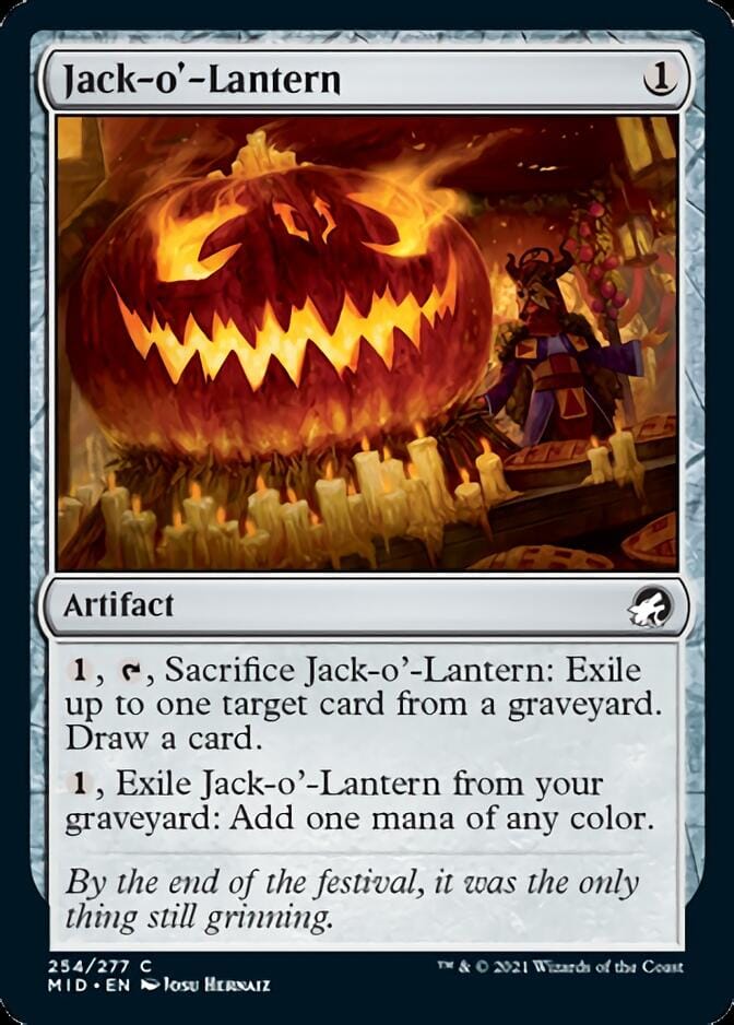 Jack-o'-Lantern [Innistrad: Midnight Hunt] MTG Single Magic: The Gathering  | Multizone: Comics And Games