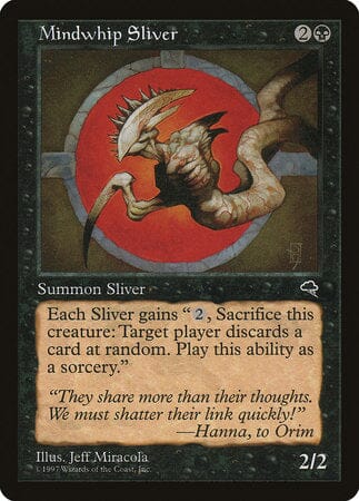 Mindwhip Sliver [Tempest] MTG Single Magic: The Gathering  | Multizone: Comics And Games