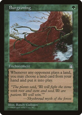 Burgeoning [Stronghold] MTG Single Magic: The Gathering  | Multizone: Comics And Games