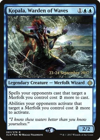 Kopala, Warden of Waves [Ixalan Promos] MTG Single Magic: The Gathering  | Multizone: Comics And Games