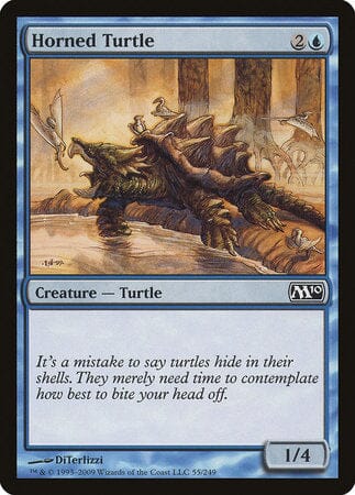 Horned Turtle [Magic 2010] MTG Single Magic: The Gathering  | Multizone: Comics And Games