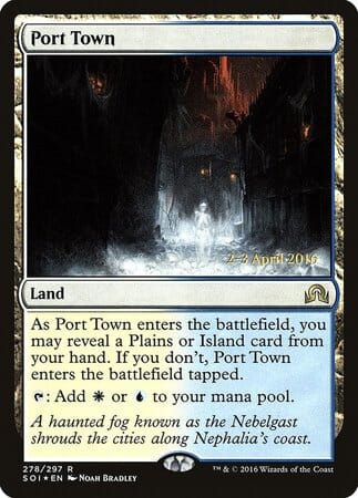 Port Town [Shadows over Innistrad Promos] MTG Single Magic: The Gathering  | Multizone: Comics And Games