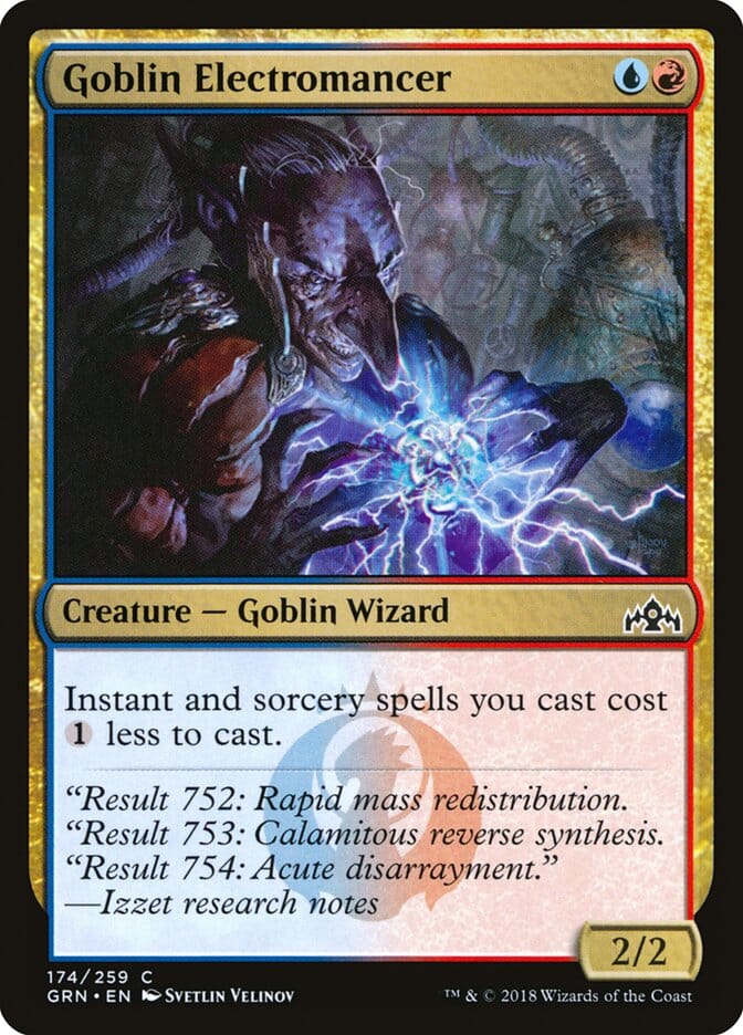 Goblin Electromancer [Guilds of Ravnica] MTG Single Magic: The Gathering  | Multizone: Comics And Games