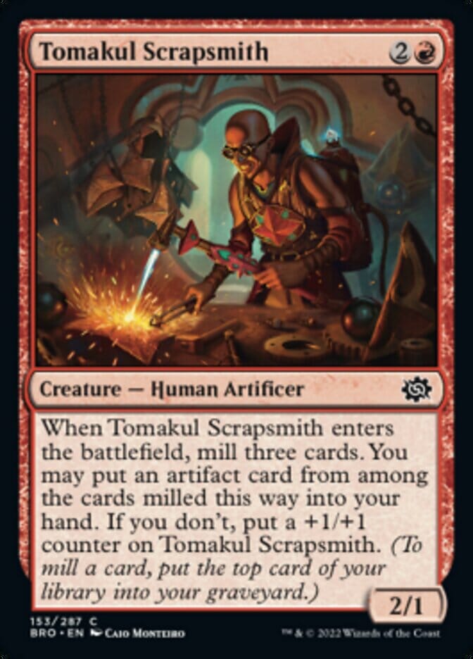 Tomakul Scrapsmith [The Brothers' War] MTG Single Magic: The Gathering  | Multizone: Comics And Games