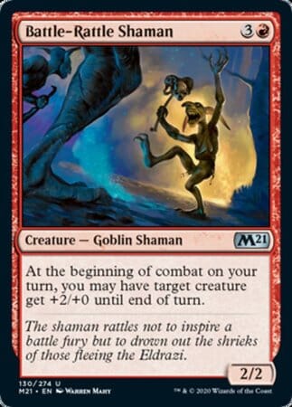 Battle-Rattle Shaman [Core Set 2021] MTG Single Magic: The Gathering  | Multizone: Comics And Games