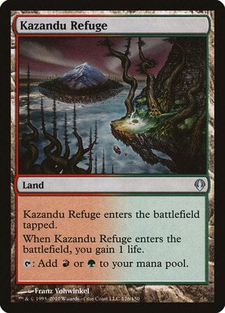 Kazandu Refuge [Archenemy] MTG Single Magic: The Gathering  | Multizone: Comics And Games