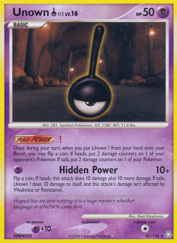 Unown ! (42/146) [Diamond & Pearl: Legends Awakened] Pokemon Single Pokémon  | Multizone: Comics And Games