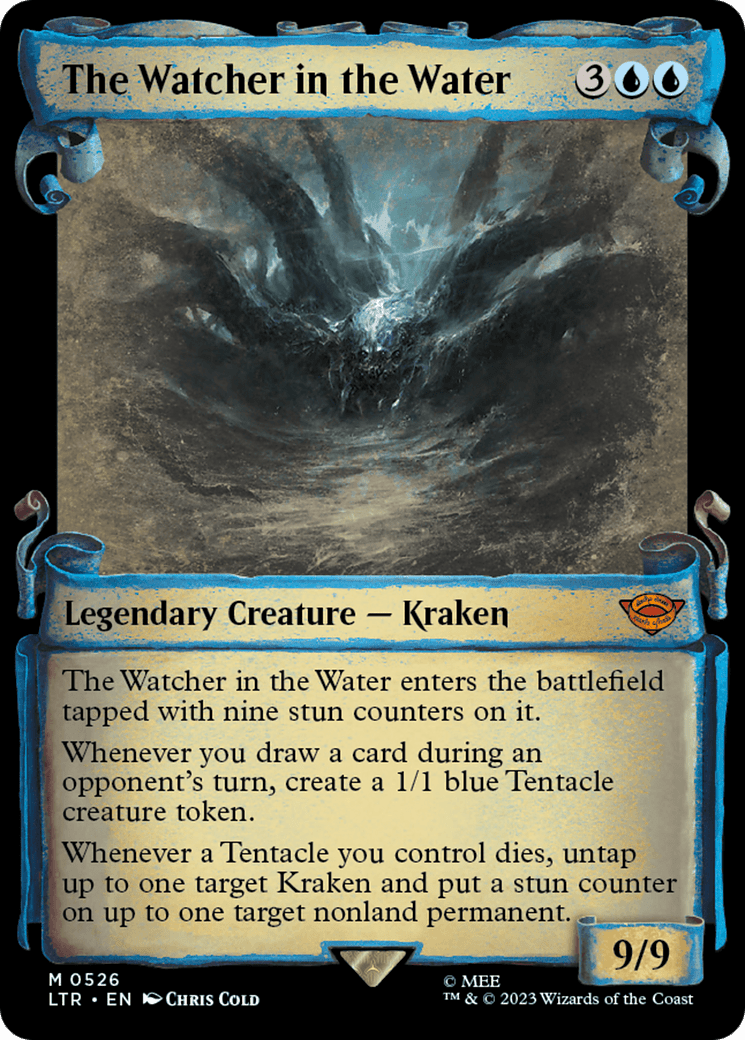 The Watcher in the Water [The Lord of the Rings: Tales of Middle-Earth Showcase Scrolls] MTG Single Magic: The Gathering  | Multizone: Comics And Games