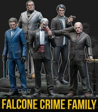 FALCONE CRIME FAMILY Miniatures|Figurines Knight Models  | Multizone: Comics And Games