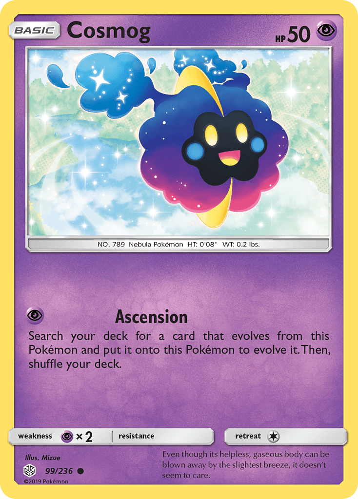 Cosmog (99/236) [Sun & Moon: Cosmic Eclipse] Pokemon Single Pokémon  | Multizone: Comics And Games