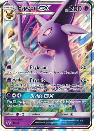 Espeon GX (SM35) (Jumbo Card) [Sun & Moon: Black Star Promos] Pokemon Single Pokémon  | Multizone: Comics And Games
