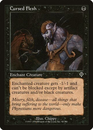 Cursed Flesh [Invasion] MTG Single Magic: The Gathering  | Multizone: Comics And Games