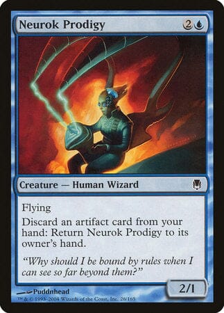Neurok Prodigy [Darksteel] MTG Single Magic: The Gathering  | Multizone: Comics And Games