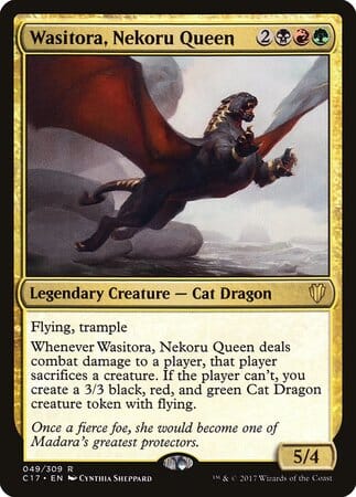 Wasitora, Nekoru Queen [Commander 2017] MTG Single Magic: The Gathering  | Multizone: Comics And Games