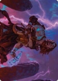Toralf, God of Fury Art Card [Kaldheim: Art Series] MTG Single Magic: The Gathering  | Multizone: Comics And Games