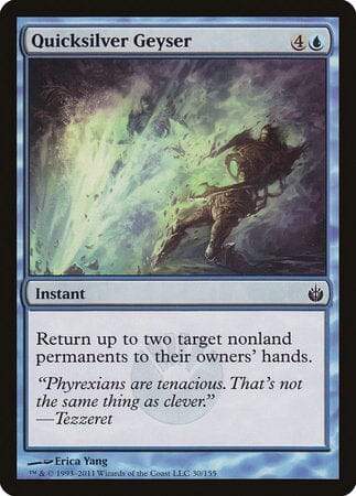 Quicksilver Geyser [Mirrodin Besieged] MTG Single Magic: The Gathering  | Multizone: Comics And Games