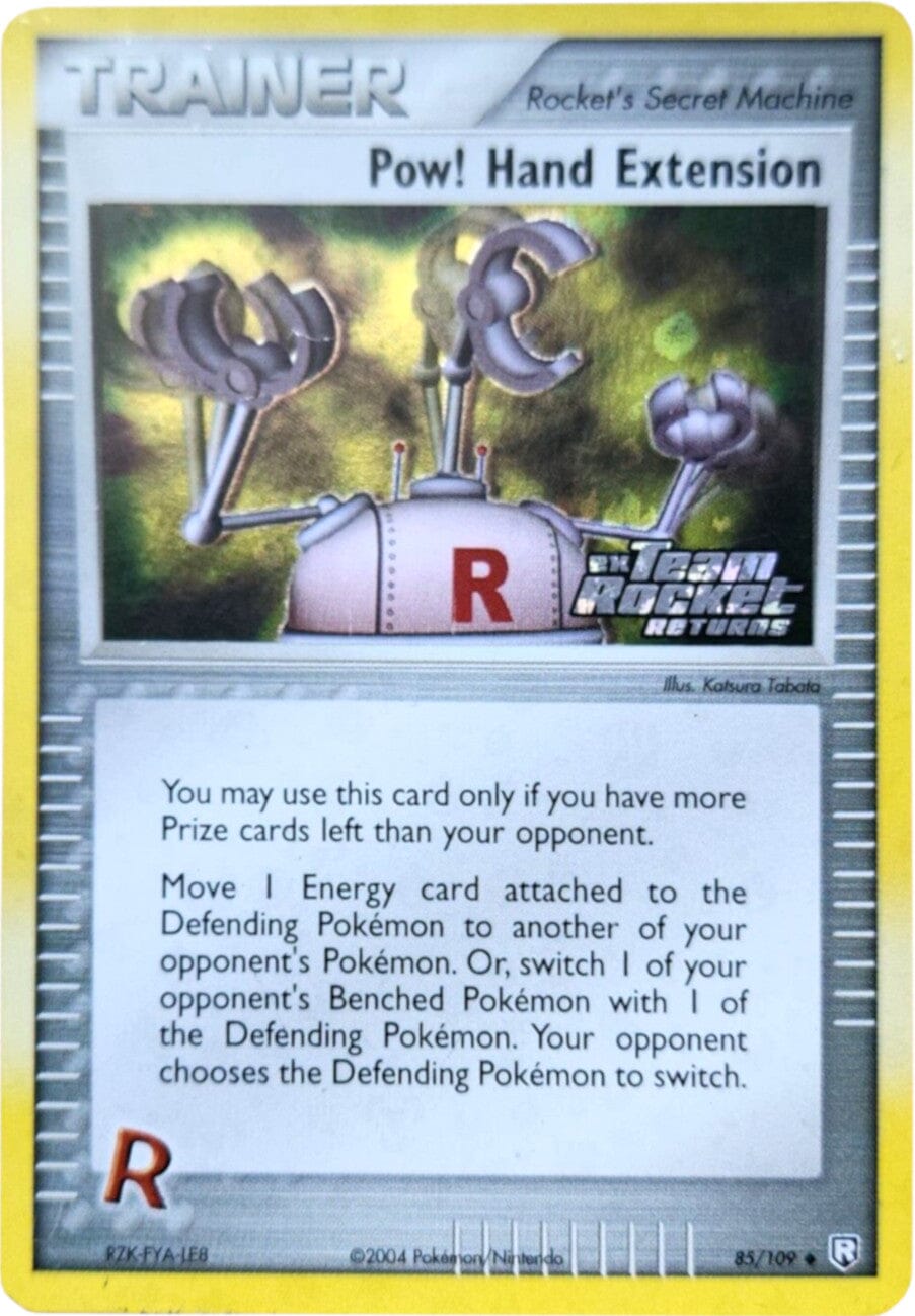 Pow! Hand Extension (85/109) (Stamped) [EX: Team Rocket Returns] Pokemon Single Pokémon  | Multizone: Comics And Games