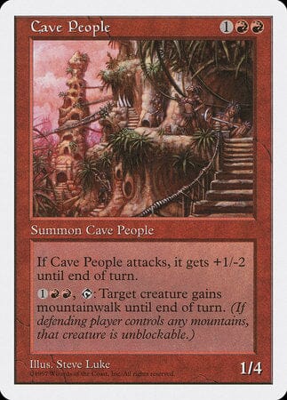 Cave People [Fifth Edition] MTG Single Magic: The Gathering  | Multizone: Comics And Games