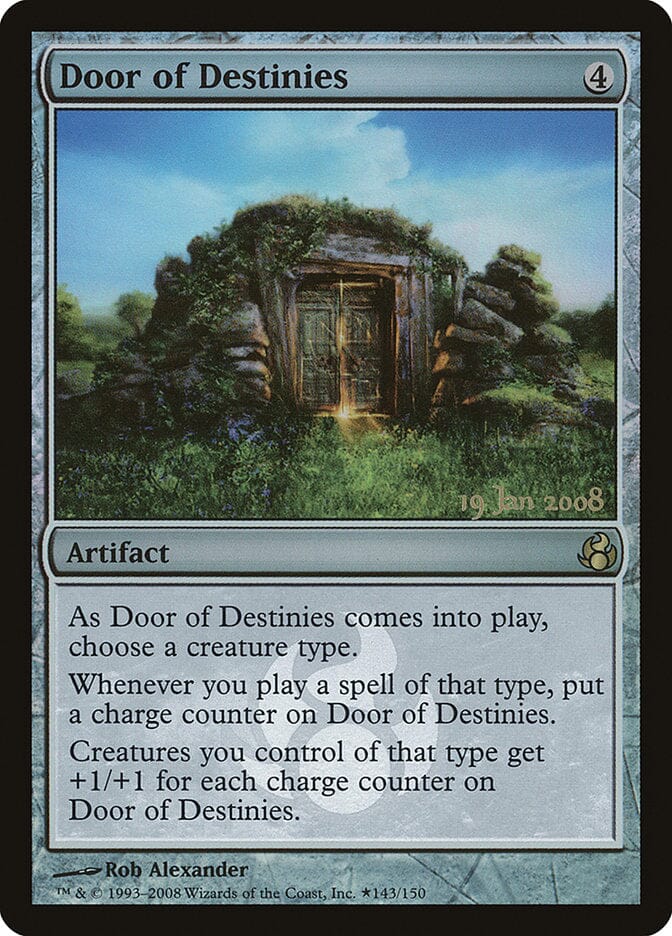 Door of Destinies [Morningtide Promos] MTG Single Magic: The Gathering  | Multizone: Comics And Games