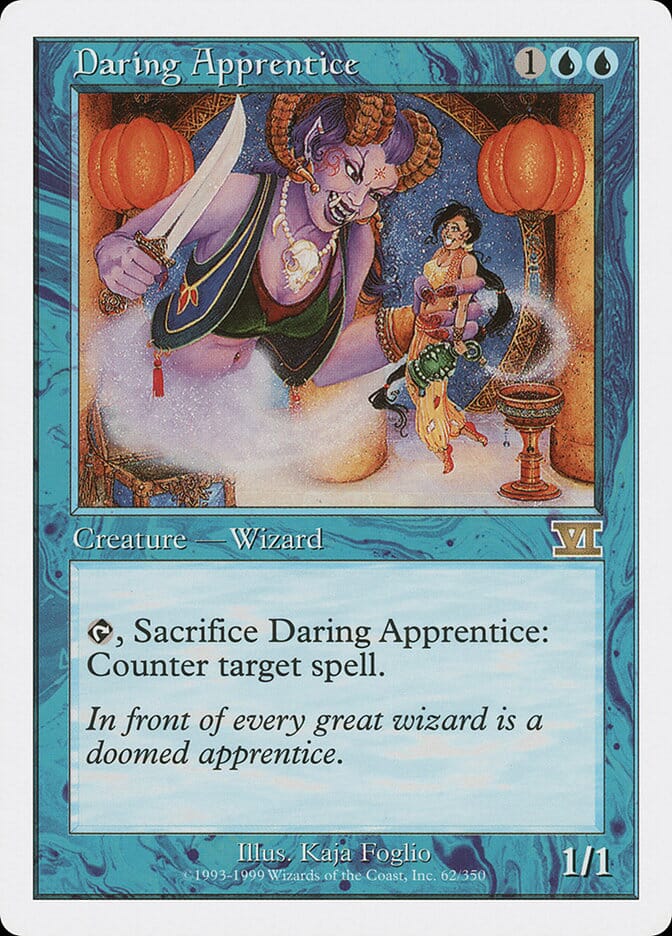 Daring Apprentice [Classic Sixth Edition] MTG Single Magic: The Gathering  | Multizone: Comics And Games