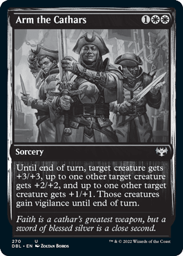 Arm the Cathars [Innistrad: Double Feature] MTG Single Magic: The Gathering  | Multizone: Comics And Games