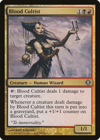 Blood Cultist [Shards of Alara] MTG Single Magic: The Gathering  | Multizone: Comics And Games