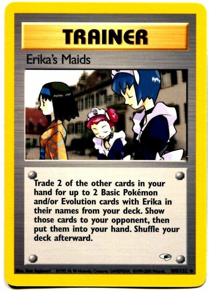 Erika's Maids (109/132) [Gym Heroes Unlimited] Pokemon Single Pokémon  | Multizone: Comics And Games