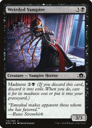 Weirded Vampire [Eldritch Moon] MTG Single Magic: The Gathering  | Multizone: Comics And Games