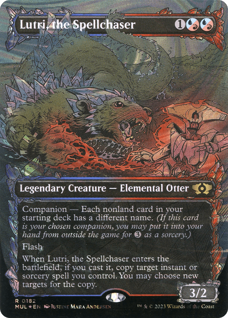 Lutri, the Spellchaser (Halo Foil) [Multiverse Legends] MTG Single Magic: The Gathering  | Multizone: Comics And Games