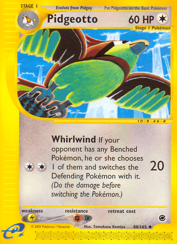 Pidgeotto (88/165) [Expedition: Base Set] Pokemon Single Pokémon  | Multizone: Comics And Games