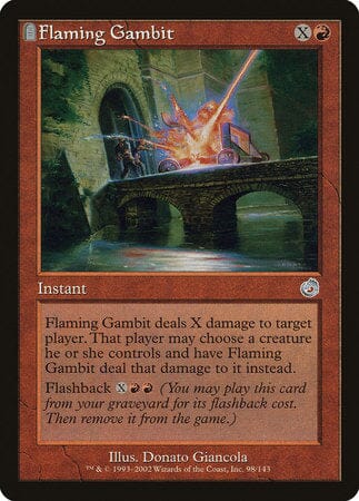 Flaming Gambit [Torment] MTG Single Magic: The Gathering  | Multizone: Comics And Games