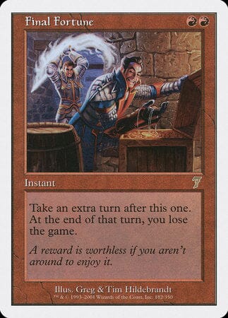 Final Fortune [Seventh Edition] MTG Single Magic: The Gathering  | Multizone: Comics And Games