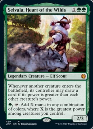 Selvala, Heart of the Wilds [Jumpstart] MTG Single Magic: The Gathering  | Multizone: Comics And Games