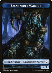 Salamander Warrior // Thrull Token [Commander Legends Tokens] MTG Single Magic: The Gathering  | Multizone: Comics And Games