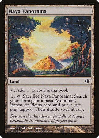 Naya Panorama [Shards of Alara] MTG Single Magic: The Gathering  | Multizone: Comics And Games